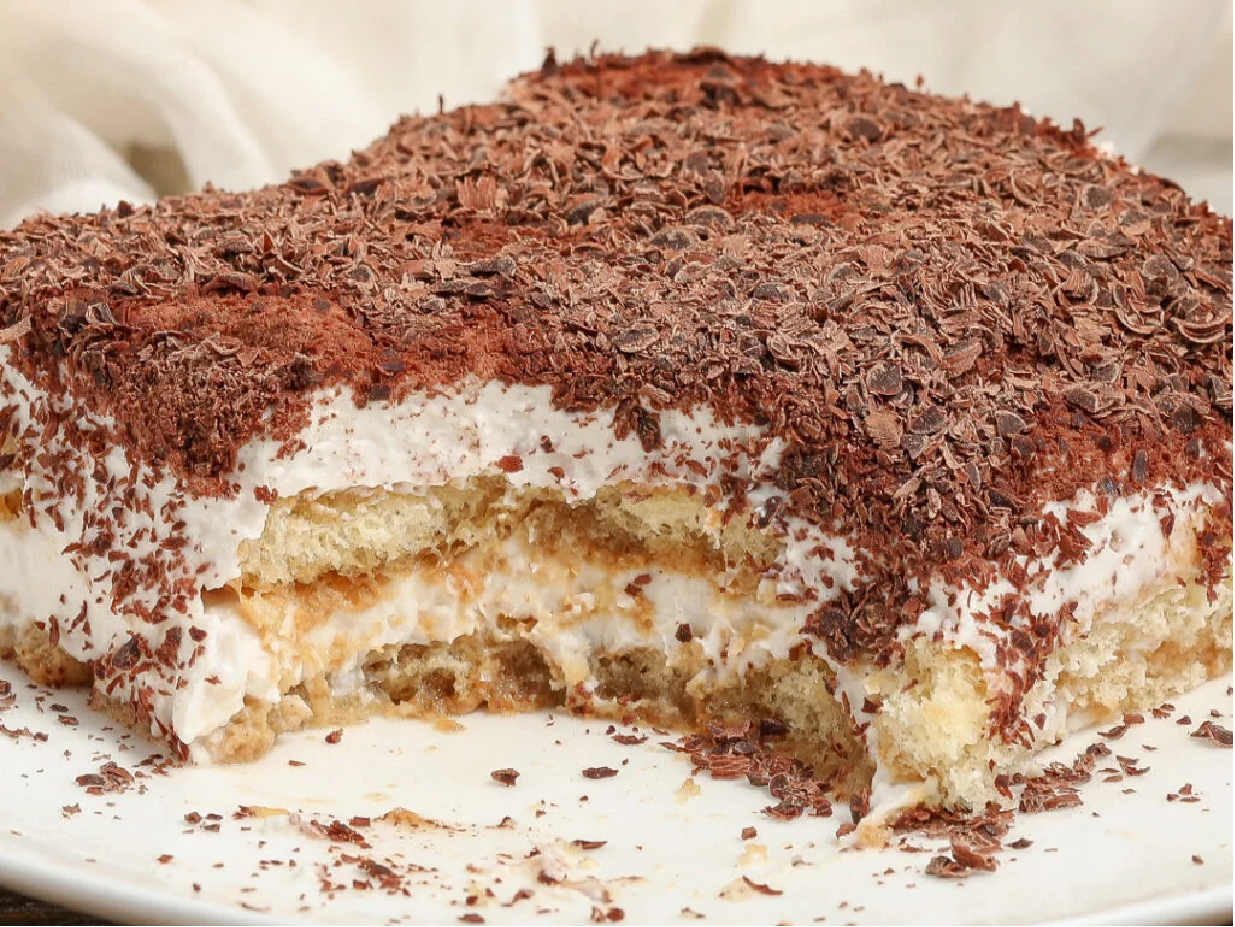 Tiramisù de Bolacha Manteiga Sanabel